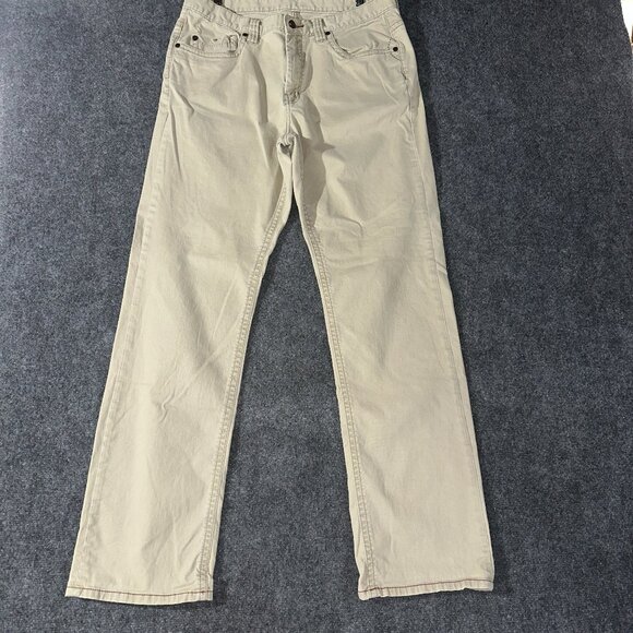 Tommy Bahama Pants Mens 36 Standard Tan Cotton Stretch Pockets Chino Straight - Picture 1 of 9